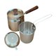thumbnail image 2 of Colador de aceite Olla Recipiente para aceite de cocina Recipiente para grasa Aceite de cocina para con cesta de filtro, 2 of 9