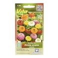 thumbnail image 1 of Semillas De Zinnia Enana Vita Multicolor 1.5 G, 1 of 3