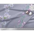thumbnail image 3 of Soimoi Cotton Duck Fabric Leaves & Tulip Floral Print Sewing Fabric Yard 56 Inch Wide, 3 of 3