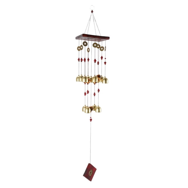Campanas Carillón De Viento Campana De Viento Exquisito Atrapavientos De Alta Decoración Colgante Para El Hogar Ventana Oor Balcón Jardín Al Aire Libre Patio 13 Speravity HA015888-00