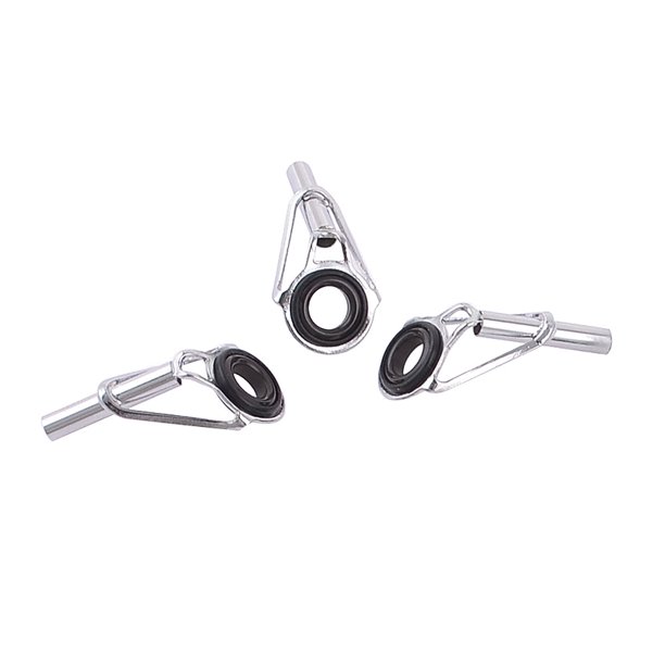 "3 Pcs 3mm x 4mm Dia Fishing Rod Guide Tip Fish Pole Ring Eye