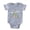 Heather Grey, variant on CafePress - Castle Birthday Princess 1S - Cute Infant Baby Football Bodysuit