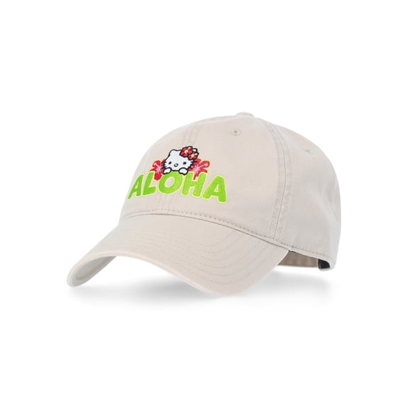 Hello Kitty Women's Cotton Twill Adjustable Hat