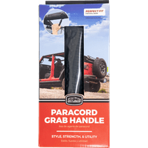 Heavy Duty Paracord Grab Handle - Adjustable, Durable Roll Bar Grip, Universal Fit, Off-Road Automotive Accessory
