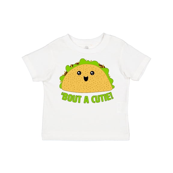 Inktastic Taco Bout a Cutie Cute Taco Pun Boys or Girls Toddler T-Shirt