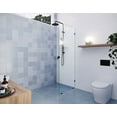 thumbnail image 3 of Vela 27 in. x 78 in. Glass Shower Panel Single Fixed Panel, 3 of 7