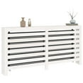 thumbnail image 2 of vidaXL Cache-Radiateur Blanc 169x19x84 cm Bois Massif de Pin, 2 of 5