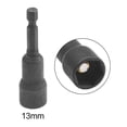 thumbnail image 3 of 6-19Mm Magnetic Nut Screwdriver Deep Socket Adapter 1/4Inch Hex Wrench Heads 13Mm, 3 of 10