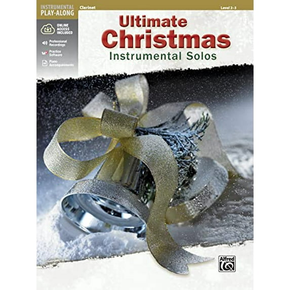 Pre-Owned Ultimate Christmas Instrumental Solos: Clarinet, Book & Online Audio/Software/PDF (Ultimate Instrumental Solos Series), 9780739099100, 0739099108, Paperback, Pap/MP3 edition