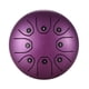 thumbnail image 1 of Tambor de Lengüeta de Acero MINI 5.5" en Tono C Natural, 8 Notas, Ideal para Educación Musical Infantil, Incluye Baquetas y Bolsa de Transporte, Color Morado Brillante, Material de Aleación de Alta, 1 of 6