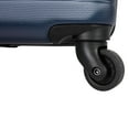 thumbnail image 5 of Protege Vacationer 28-inch Checked Expandable Hardside Luggage With 360-Spinner Wheels and Divider Pockets, Navy Cove, 5 of 7