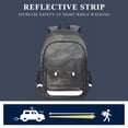 thumbnail image 5 of FORMRS Unisex School Backpack 17" Student Travel Bag with Laptop Compartment, Snow Mountains, 5 of 7
