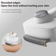 thumbnail image 4 of 2-in-1 Pet Deshedding Brush Cat Dematting Comb for Dog and Cat Hair Removal Supplies for Shedding Long & Short Hair Massage Grooming Tools Easy To Remove Loose Undercoat,Matted Fur & Tangles, 4 of 6