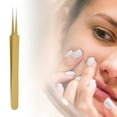 thumbnail image 4 of Unique Bargains 1 Pc Convenient Double Headed Pimple Extractor Gold Tone, 4 of 7