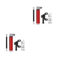 thumbnail image 4 of pitrice Bicycle Mini Air Pump Hand Basketball Tire Inflator Aluminum Alloy Riding Household Balloon Tyre Ball Compressor Red 2Set, 4 of 6