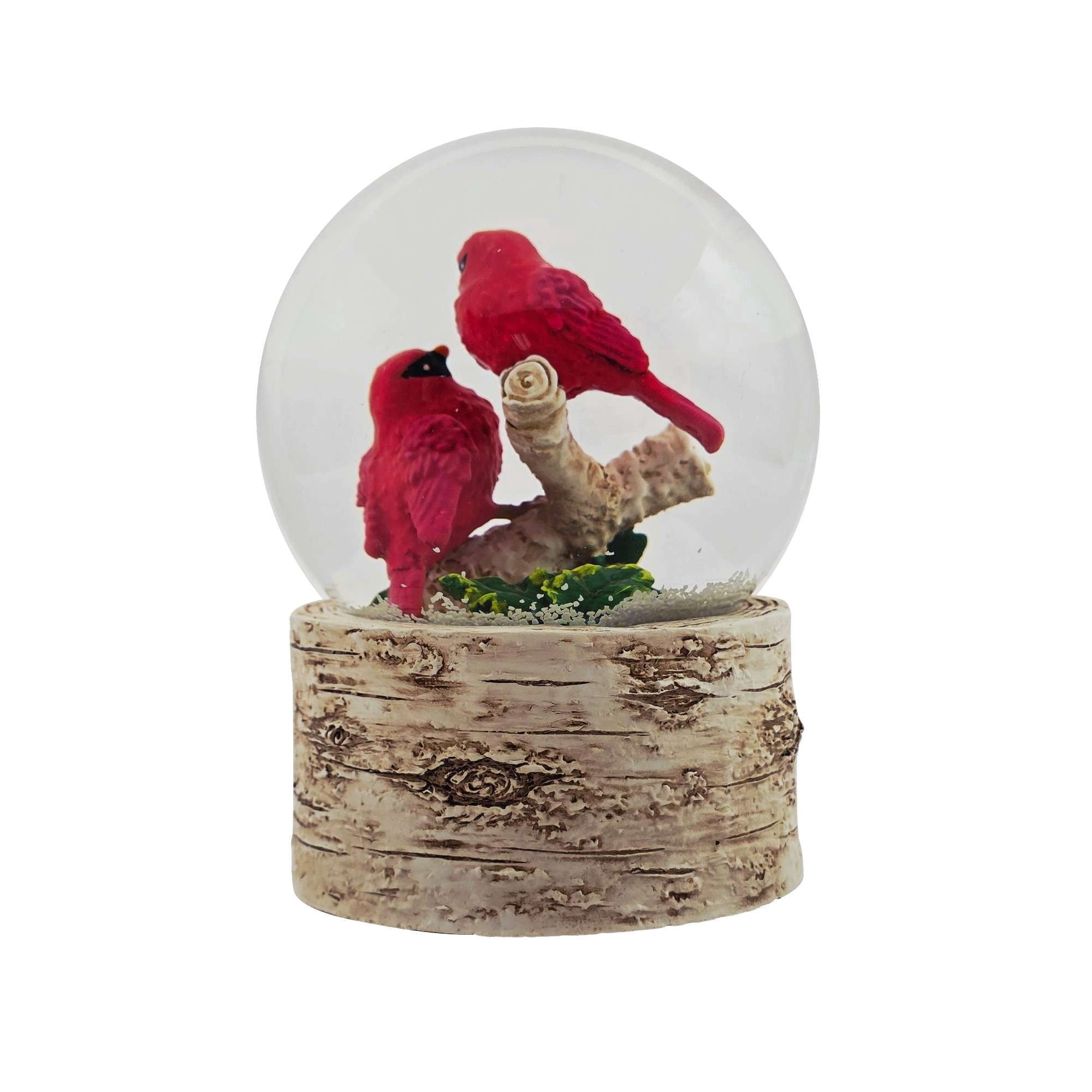 Cardinals Musical Christmas Snow Globe, Multicolor, 5.4", by Holiday Time