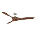 thumbnail image 2 of Wind River Ceiling Fans WR1801NWAL 60 in. Willow Indoor & Outdoor Smart Ceiling Fan, Nickel, 2 of 2