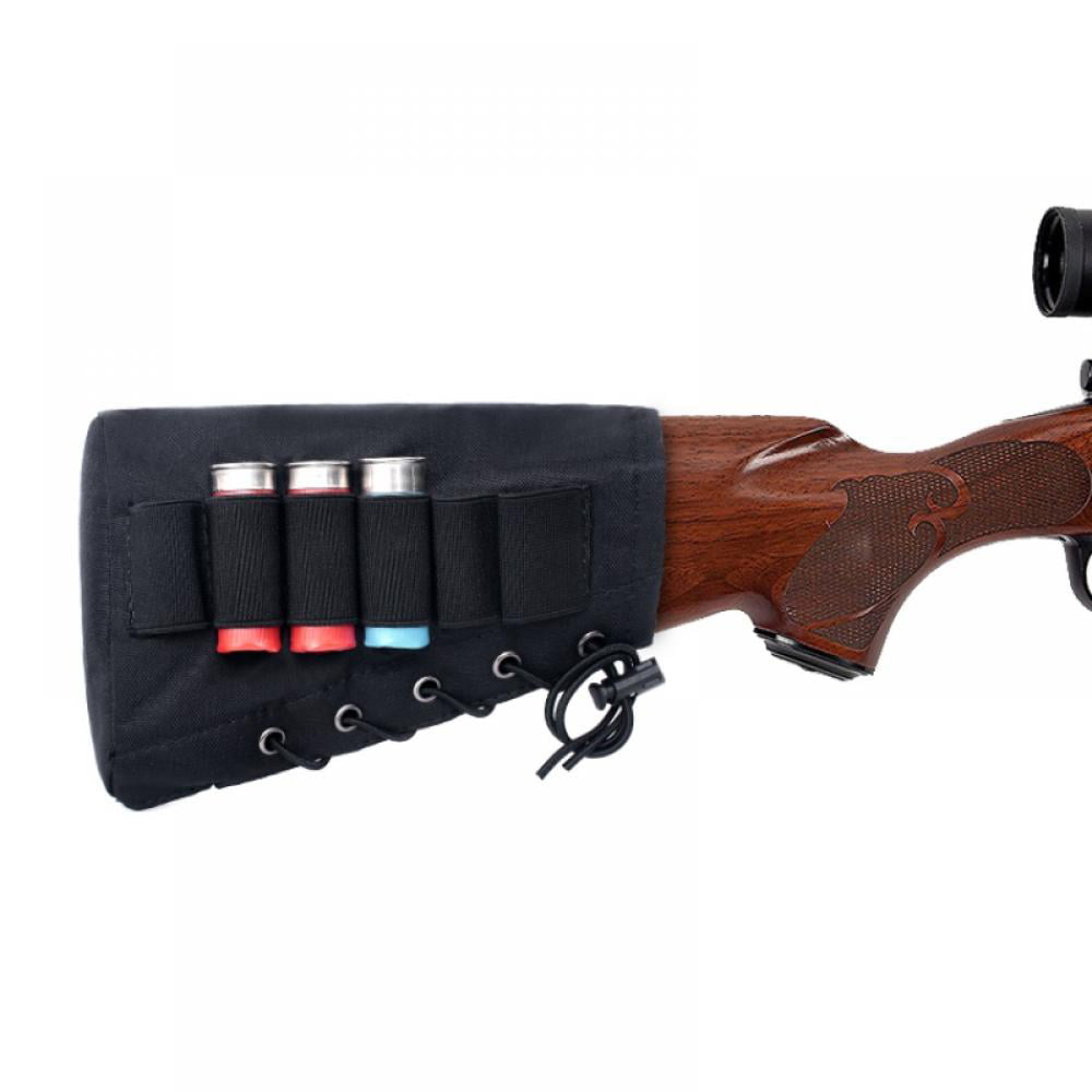 Hunting Rifle Gun Buttstock 14 Bullet Cartridge Ammo Holder For .22/.223/.204cal 