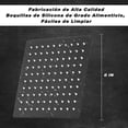 thumbnail image 5 of Regadera Cuadrada Baño 8 Solvex Negro Mate + Brazo Chapetón, 5 of 5
