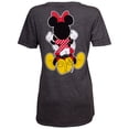 thumbnail image 3 of Mickey and Minnie Juniors Fitted Grey T-Shirt-Large, 3 of 3