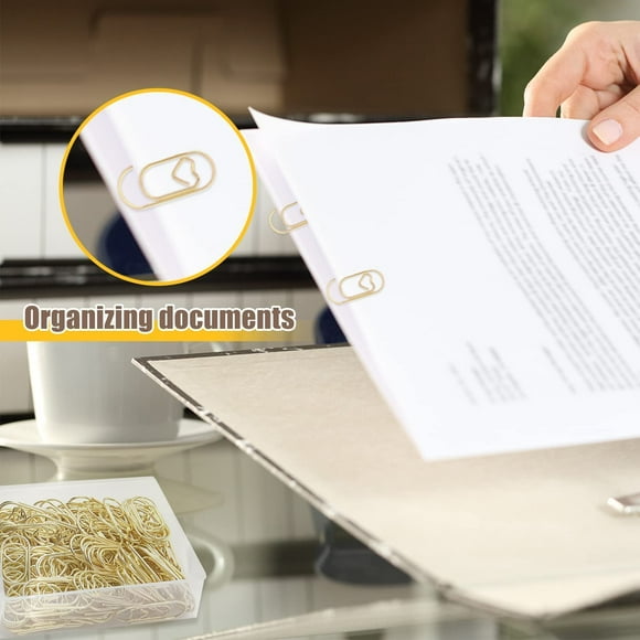 bedienty Lot de 130/lot Anti-Rouille et Papiers Propres avec Ces Pinces à Papier Fiables 1Ensemble