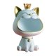 thumbnail image 5 of Estatua de gato de la suerte de resina, figura de animales, escultura, cuenco, figura de gatito, plato de gatito Azul claro, 5 of 9