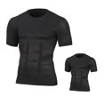 thumbnail image 1 of Classix Men Body Toning T-Shirt Slimming Body Shaper Corrective Posture Belly Control Compression Man Modeling Underwear Corset, 1 of 7