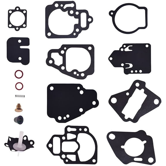 ALL-CARB Carburetor Rebuild Kit 1395-9761 1395-811357 Replacement for Mercury Mariner 6 8 9.9 10 15 20 & 25 HP