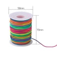 thumbnail image 4 of MasteelfCA 100m Colorful Round Elastic Cord DIY Beading Stretch Thread String Rope Jewelry Making Material, 4 of 7