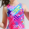 thumbnail image 4 of Bullpiano Kids Girls Swimsuit One Piece Athletic Swimwear Quick Dry Beach Mermaid Bathing Suit for Beach 2-18 Years, 4 of 7