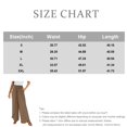 thumbnail image 3 of Women's Gaucho Pants Wide Leg High Waisted Sweatpants Soft Cute Joggers Flowy Vacation Pant 2026, Army Green M, 3 of 7