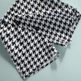 thumbnail image 6 of 3PCS Little Girls Outfits Long Sleeve Plaid Blazer Cardigan Jacket Single Breasted + Long Sleeve Shirt + Shorts 1T 2T 3T 4T 5T 6T 7T Kids Dressy Clothes Suit, 6 of 6