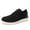 Black, variant on YOURDIARY Men's Mesh Sneakers Oxfords Lace-Up Lightweight Casual Walking Shoes