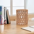 thumbnail image 3 of Peggybuy Paper Rope Lamp Shade Pendant Light Shade Tabletop Lamp Shade for Hanging Lamp, 3 of 9