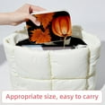 thumbnail image 6 of Maple Leaf Pumpkin Velvet Portable Jewelry Box with Removable Compartment - Necklace, Earring, and Travel Organizer - Gift, 6 of 7