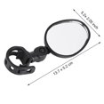 thumbnail image 2 of Fosa Bicycle Handlebar Rearview Mirror,Bicycle Handlebar Review Rear Back View 360 Rotation Mirror for Mountain Road Bikes,Bike Back View Mirror, 2 of 8