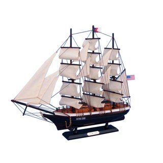 Buytra Wooden Wood Sailboat Ship Kits Home DIY Model Decoration Boat Gifts  