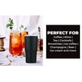 thumbnail image 4 of ImpecGear 20 ounce Double Wall Tumbler with Leak-Proof Lid & Mouth Tip - Matte Black, 4 of 16
