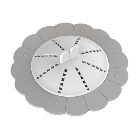 

Sukalun Hair Catcher Shower Drain | Sunflower Hair Stopper Drain Protector | Shower Drain Cover Universal Rubber Sink Strainer For Bathtub Kitchen toilet And Bathroom