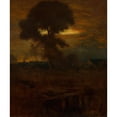 thumbnail image 3 of George Inness 12x14 Black Modern Framed Museum Art Print Titled - Afterglow (1893), 3 of 5