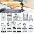 thumbnail image 2 of Kit de Pièces pour Machine à Coudre 11 Pcs, Métal Durable avec Pied à Fermeture Éclair, Pied Droit pour Machine à Coudre Multifonctionnelle Domestique, 2 of 8