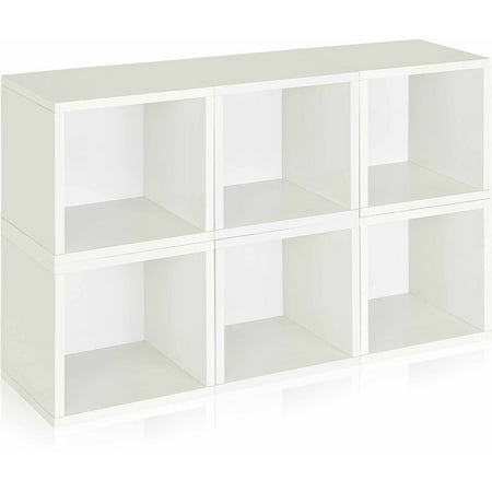 UPC: 0819767010524 | Way Basics Eco Stackable Modular Storage Cubes (6 Pack)  White