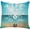 Af-q204, variant on Throw Pillow Cover Beautiful Tropical Beach with Palm Tree Home Decor Pillowcase for Sofa 18x18 Inches