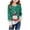 Green, variant on Girls' Autumn and Winter Printed Round Neck Long Sleeved Casual Hoodless Sweatshirt 18 Month Jacket 7-8 Years