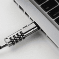 thumbnail image 2 of 4X 4 Verrou Universel Numérique USB Câble de Sécurité pour Ordinateur Portable, 2 of 6