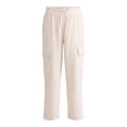 thumbnail image 5 of Time and Tru Linen Straight Pant, 27" Inseam, sizes XS-XXXL, 5 of 5