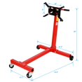thumbnail image 4 of SPOFLYINN 6955609257376 Engine Stand, One Size, 1000 Pounds, 4 of 4