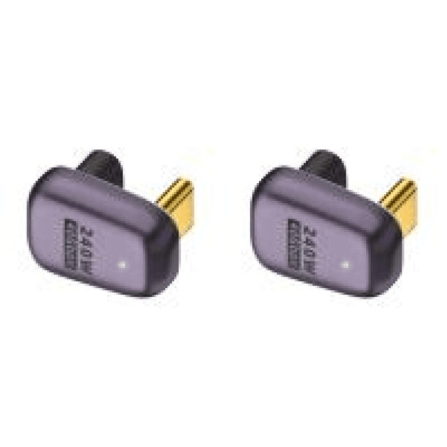 DQrwqpou Adaptador Portátil Tipo C PD 240W Carga USB 4.0 Conector Tipo C (estilo H)