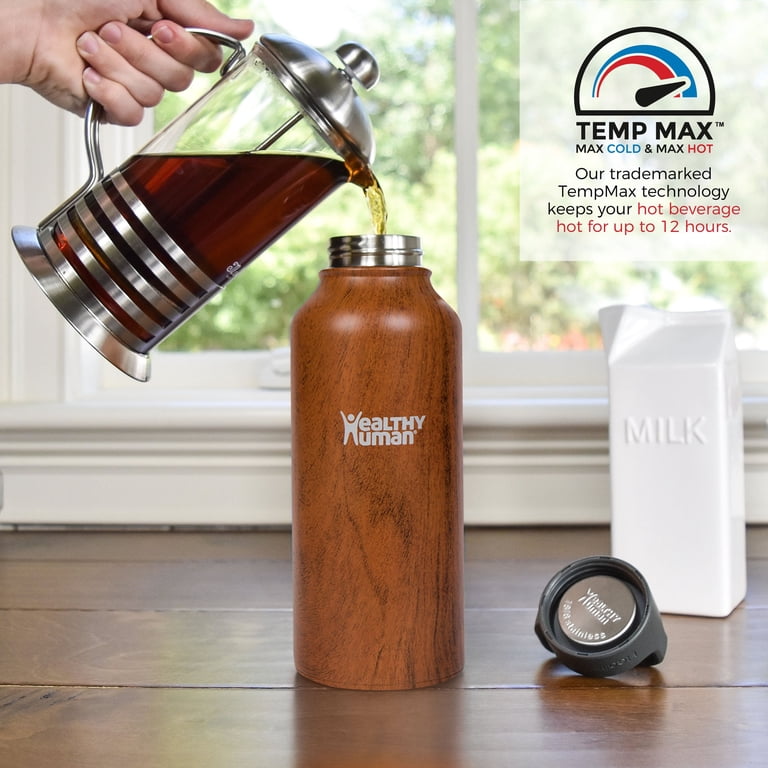 Healthy Human Stainless Steel Water Bottle | Double Walled Vacuum