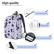 thumbnail image 3 of Balery Daisies Flowers Mochila Clásica Impresa Básica para Viaje, Mochila Escolar Resistente al Agua, Mochila de Lona con Correas Ajustables-Small, 3 of 5